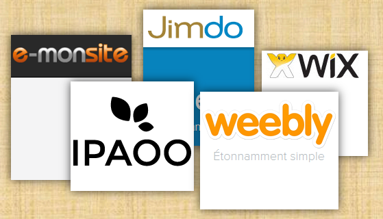 Créer son propre site internet en ligne avec les CMS cloud Jimdo wix iPaoo 1and1