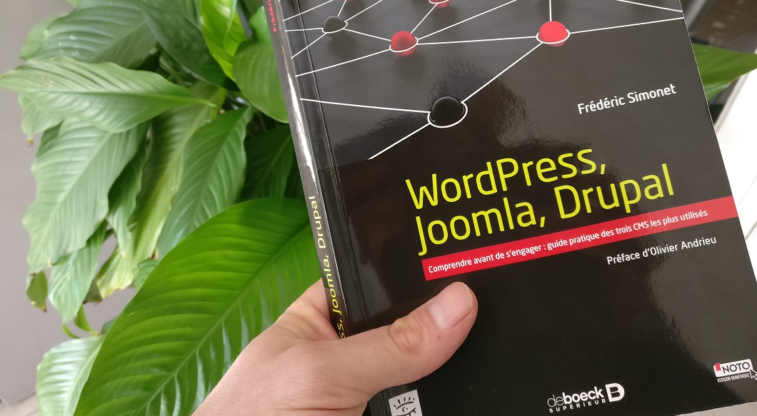 Comparatif des trois CMS WordPress Joomla Drupal par Frédéric Simonet